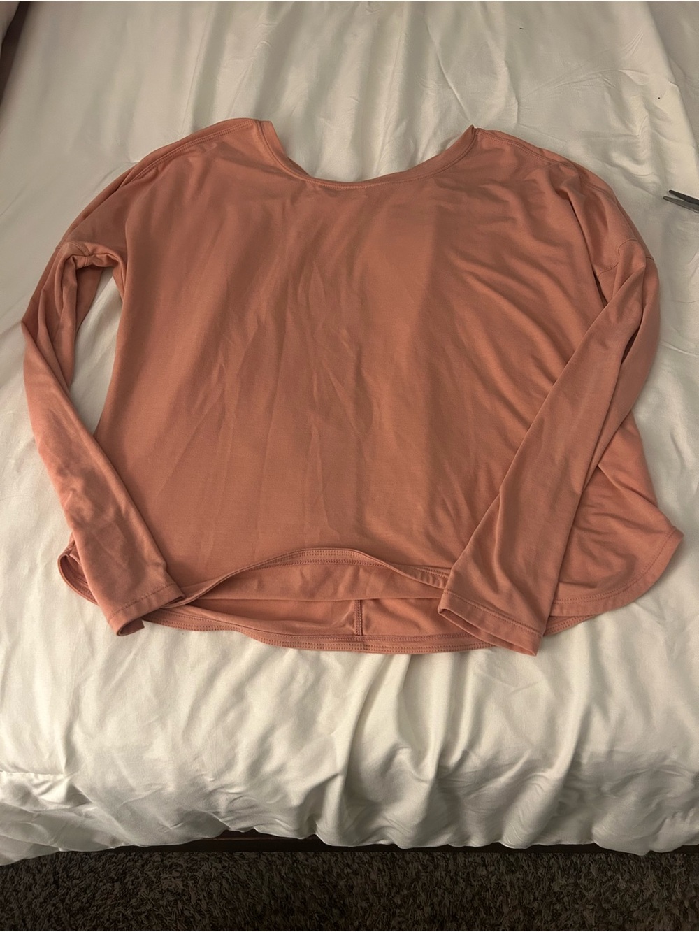 Prana Women's Long-Sleeve Tunic Top - Dusty Rose Peach